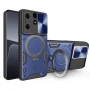 Чехол - накладка Omeve Magnetic Ring для Infinix Smart 8 / Hot 40i синий
