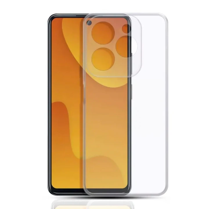Прозрачный силиконовый чехол для Infinix Smart 8 / Hot 40i