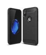 Чохол накладка Polished Carbon для Apple iPhone X / XS