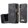 Чехол-кошелек CaseMe Retro Leather для Apple iPhone Xs Max, Black