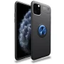 Чехол Auto Focus 360 Rotating Ring для Apple iPhone 13 Pro чёрно-синий