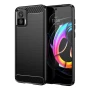  Чехол-накладка Polished Carbon для Motorola Edge 30 Neo красный