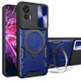 Чехол накладка Omeve Magnetic Ring для Motorola Edge 30 Neo красный