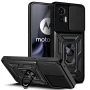 Чехол накладка Ricco Camera Sliding для Motorola Edge 30 Neo красный