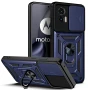 Чехол накладка Ricco Camera Sliding для Motorola Edge 30 Neo красный