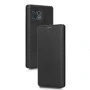 Чехол-книжка Carbon Fiber Texture для Motorola Edge 40 Pro бордовый