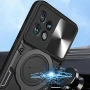 Чохол накладка Omeve Magnetic Ring для Motorola Edge 40 Pro червоний
