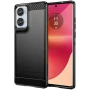  Чехол - накладка Polished Carbon для Motorola Edge 50 Fusion синий