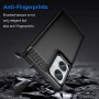  Чехол - накладка Polished Carbon для Motorola Edge 50 Fusion синий