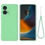 Чехол - накладка Silicone Cover Full для Motorola Edge 50 Fusion черный