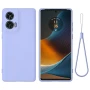 Чехол - накладка Silicone Cover Full для Motorola Edge 50 Fusion черный
