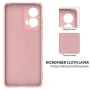 Чехол - накладка Silicone Cover Full для Motorola Edge 50 Fusion черный
