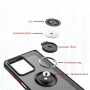 Чохол - накладка TPU Color Matte Ring для Motorola Moto G55 зелений