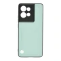 Кожаный чехол - накладка CODE Tactile Experience для Motorola Edge 50 желтый