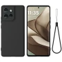 Чехол - накладка Silicone Cover Full для Motorola Moto G75​ зелёный