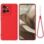 Чехол - накладка Silicone Cover Full для Motorola Moto G75​ зелёный