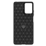 Чехол накладка Polished Carbon для Motorola Moto G24 / G24 Power красный