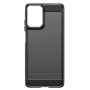 Чехол накладка Polished Carbon для Motorola Moto G24 / G24 Power красный
