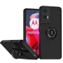 Чохол - накладка TPU Color Matte Ring для Motorola Moto G04 / G04s / E14 чорний