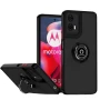 Чохол - накладка TPU Color Matte Ring для Motorola Moto G04 / G04s / E14 чорний
