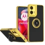 Чохол - накладка TPU Color Matte Ring для Motorola Moto G04 / G04s / E14 чорний