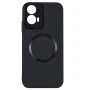Чехол накладка New Textile Magnetic Ring для Motorola Moto G24 / G24 Power фиолетовый