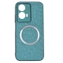 Чехол накладка New Textile Magnetic Ring для Motorola Moto G24 / G24 Power фиолетовый