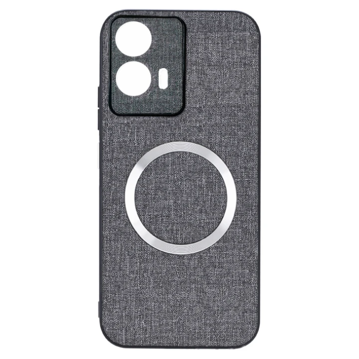 Чохол накладка New Textile Magnetic Ring для Motorola Moto G24 / G24 Power