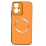 Чехол накладка New Textile Magnetic Ring для Motorola Moto G24 / G24 Power фиолетовый
