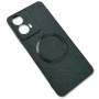 Чехол накладка New Textile Magnetic Ring для Motorola Moto G24 / G24 Power фиолетовый