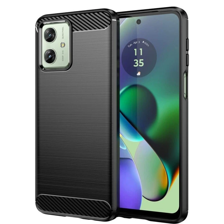 Чохол - накладка Polished Carbon для Motorola Moto G54