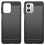 Чохол - накладка Polished Carbon для Motorola Moto G54 червоний
