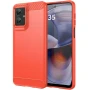 Чохол - накладка Carbon для Motorola Moto G55