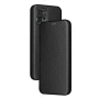 Чехол-книжка Carbon Fiber Texture для Motorola Moto G72