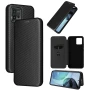 Чехол-книжка Carbon Fiber Texture для Motorola Moto G72
