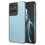 Кожаный чехол - накладка CODE Tactile Experience для Motorola Moto G75 желтый