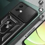 Чехол накладка Ricco Camera Sliding для Motorola Moto G84 красный