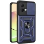 Чехол накладка Ricco Camera Sliding для Motorola Moto G84 красный