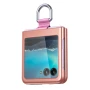 Чехол-накладка Omeve Ribbon Ring для Motorola Razr 40 Ultra зеленый