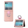 Чехол-накладка Omeve Ribbon Ring для Motorola Razr 40 Ultra зеленый