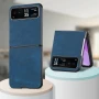 Чохол накладка PU Leather Flip Case для Motorola Razr 40 синій