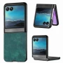Чохол накладка PU Leather Flip Case для Motorola Razr 40 синій