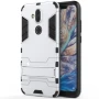 Чехол накладка Iron Man для Nokia 8.1/7.1 Plus/ X7 темно-синий