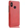 Шкіряний чохол накладка для Nokia 8.1 / Nokia X7 коричневий