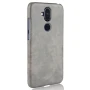 Шкіряний чохол накладка для Nokia 8.1 / Nokia X7 коричневий