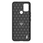  Чехол-накладка Polished Carbon для Nokia C31 черный