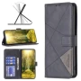Кожаный чехол - книжка Binfen Luxury Business для Nokia G42 бордовый