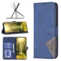 Кожаный чехол - книжка Binfen Luxury Business для Nokia G42 бордовый