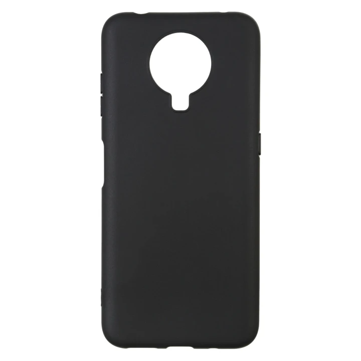 Матовий чохол-накладка Silicone Matted для Nokia G10 / G20, Black