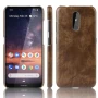 Шкіряний чохол накладка Epik для Nokia 3.2 коричневий